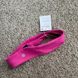 lululemon athletica Vibrant Pink Hairband